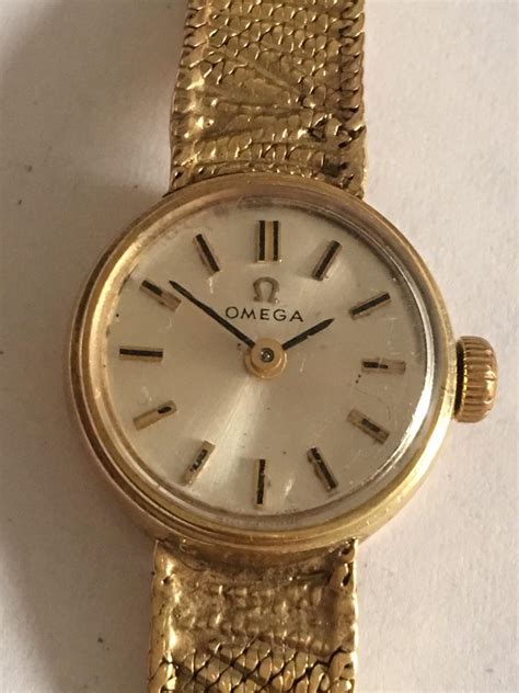 omega ladies watch vintage gold|old omega watches 1970s ladies.